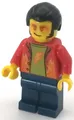 Rocker Biker Motorradfahrer Noodle Guy 60380 City Downtown LEGO® Minifigur Neu
