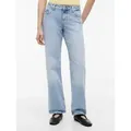 Tommy Jeans Straight-Jeans SOPHIE LW STR BI0112 Baumwoll-Lyocell-Mix mit Stretch blau 28