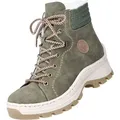 Rieker Schnürstiefel - Grün Synthetik Größe: 36 Normal - Grün - 36