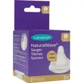 LANSINOH NaturalWave Sauger L 2 St PZN 10272975