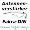 Antennenverstärker Autoradio Antennenadapter Fakra DIN Opel Mercedes Seat Radio