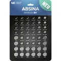 Absina Knopfzellen-Set 1 St. Alkali-Mangan