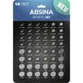 Absina Knopfzellen-Set 1 St. Alkali-Mangan