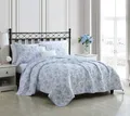 Home – BettwäscheSet für Doppelbett, wendbar, Blumenmuster, Baumwolle, mit pa...