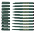 10x Faber-Castell Feinschreiber FINEPEN 1511 Strichstärke 0,4 mm schwarz