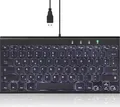 Perixx PERIBOARD-429 DE kabelgebunden USB Mini Tastatur mit - Tastatur - QWERTZ