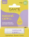 SANTE Naturkosmetik Natural Care Lip Balm - 4,6 g - mit Bio-Jojobaöl & Hyaluron - für trockene Lippen - vegan & dermatologisch getestet