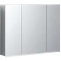 Geberit Option Plus Spiegelschrank mit integrierter Beleuchtung, drei Türen,