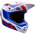Bell MX-10 MIPS Dyno Motocross-Helm, weiss-rot, Größe XS für Männer