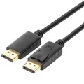 UNITEK DisplayPort - DisplayPort Kabel Kabellänge 3m Schwarz Audio Video Cable