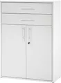 BEGA OFFICE Aktenschrank Pronto Büroschrank Grau abschließbar, Mehrzweckschrank