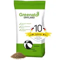 Rasensamen Greenato Dryland Trockenrasen 30kg - dürreresistenter Rasensamen schnellkeimend Frühjahr und Herbst Grassamen Unkrautvernichter Rasen ideal für Mähroboter ausreichend - für 1200m²