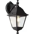 BRILLIANT Außenwandleuchte Nissie | dekorative Outdoorleuchte | hängend | schwarz | 1x E27 max. 60 W | IP44 - Schwarz