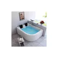 HOME DELUXE Indoor Whirlpool für 2 Personen BLUE OCEAN XL - 180 x 120 cm Rechts
