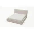 GrainGold Polsterbett mit Bettkasten  ¦ beige ¦ Maße (cm): B: 195 H: 100