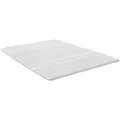 2,5 cm Komfortschaumtopper Sleezzz® Basic 80 x 200 cm mit 7-Zonen-Wellensteppung und Eckgummis