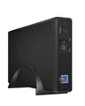 externes Gehäuse für 1x 3,5 Zoll Festplatte, USB 3.0 Anschluss UASP, SATAIII ...