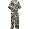 TOM TAILOR Jumpsuit v-neck overall with belt 36