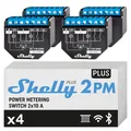 Schalter Shelly 3800235265031 WiFi 4 Stück