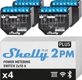 Shelly Plus 2PM | Wlan 2 Kanäle Smart Relais Schalter | Rolladenschalter mit