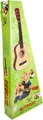 Boogie Bee Holzgitarre mit 6 Saiten, 75 cm