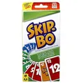 Mattel Kartenspiel 52370, Skip-Bo, ab 7 Jahre, 2-6 Spieler