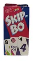 Skip Bo Kartenspiel 2003 Mattel blau rot vollständig