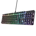 Trust GXT 871 Zora Mechanische Gaming-Tastatur, DE Layout