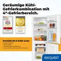 Exquisit Kühl-Gefrierkombination KGC5232-60-E-040E weiss | 173 | Mit Gefrierfach