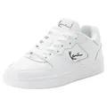 Sneaker KARL KANI "89 CLASSIC", Gr. 44,5, weiß (weiß, weiß), Leder, sportlich, Schuhe