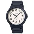 Herrenuhr CASIO MW-240-7BVDF Silikon Schwarz Weisse Vintage Sub 50mt