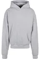 Build Your Brand Herren Ultra Heavy Cotton Box Hoody Kapuzenpullover, Grau, XXL