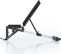 ATLETICA HyperBench | verstellbare Hantelbank | Schrägbank in Studio-Qualität | 3 mm Stahl | -15° bis 90° Verstellmechanismus mit Schienensystem