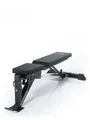 ATLETICA Hantelbank HyperBench, verstellbare Hantelbank, 3 mm Stahl, -15° bis 90°