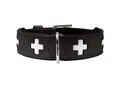 Hunter Halsband Swiss schwarz 55 cm