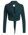 ESPARTO Wickelshirt Dhaara Thymian (Dunkelgruen) XL