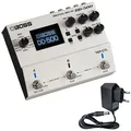 Boss by Roland E-Gitarre Boss Effektgerät DD-500 Digital Delay Pedal mit Netzteil 9v, Effektgerät, Digital Delay, Pedal, mit keepdrum Netzteil weiß