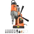VEVOR Magnetbohrmaschine 1450 W Motor, 2 Zoll Bohrdurchmesser, 2878 lbf tragbare elektrische Magnetbohrmaschine, mit 6 Kernbohrern, Bohrmaschine für