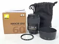 Nikon AF-S Micro Nikkor 60mm f/2.8G ED Nano Crystal Coat – mit OVP, Zubehör -TOP