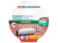 tesa® Klebeband Powerbond® Outdoor, doppelseitig, für den Außenbereich, wetterfest, UV-beständig, L 5 m x B 19 mm, grün