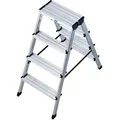 Krause Dopplo Stufen Doppelleiter 2x4 Stufen