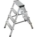 Krause Dopplo Stufen - Doppel - Leiter 2 x 4 Stufen