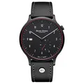 Bruno Söhnle Glashütte Herrenuhr Brunello I Schwarz 17-73212-761