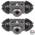 2x Radbremszylinder A.B.S. 2855 2 Bremszylinder Set rechts links Hinten