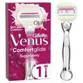 Gillette Venus Nassrasierer - ComfortGlide Sugarberry + 6St. Ersatzklingen