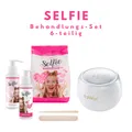 Italwax Selfie-Gesichts-Waxing-Set 6-teilig Haarentfernung Gesicht Oberlippe