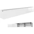 Platan Room Badezimmer-Set, (Set, 2-tlg), Badschrank Hängeschrank 160/200/240 cm Hochglanz weiß 240 cm