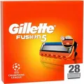Gillette Rasierklingen Fusion5, für Herrenrasierer, 5-fach Klinge, 28 Stück