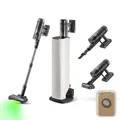 roborock H60 Hub Ultra Akku Staubsauger mit Absaugstation, 210AW kraftvolle Saugleistung, 90 Min. maximale Laufzeit, Staubsauger kabellos, Anti-Tangle Bürste für Teppiche, Hartböden, Tierhaare, Auto