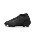 Nike Unisex Kinder Superfly 10 Club Fg/Mg Laufschuh, Black Black Deep Jungle, 36 EU